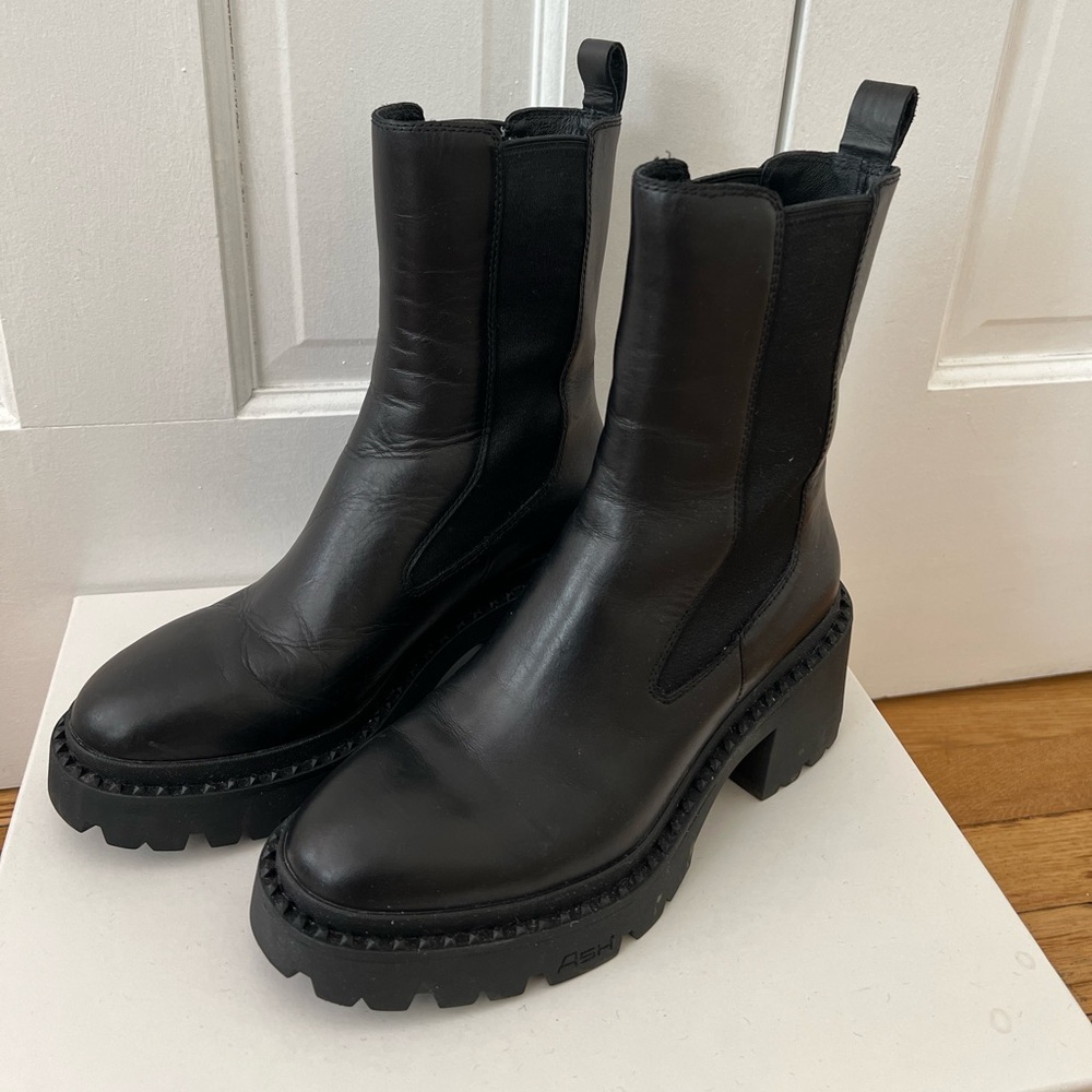 Ash Nico Studded Heel Booties